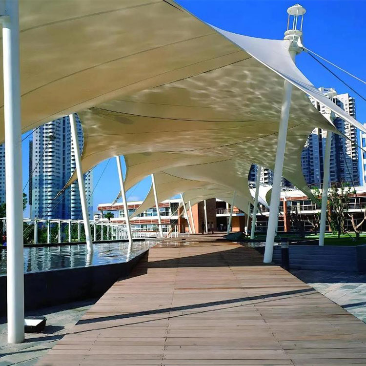 尚志市膜结构景观棚