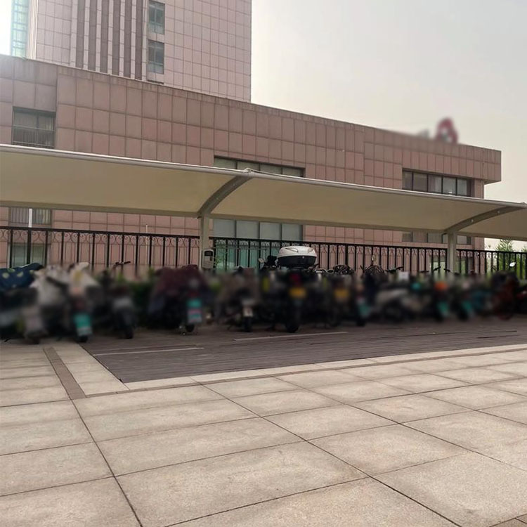 尚志市膜结构电动车棚